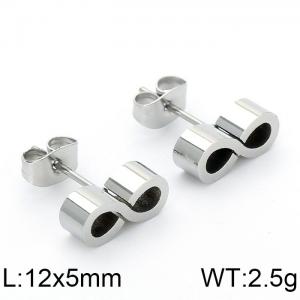 Stainless Steel Earring - KE57625-K