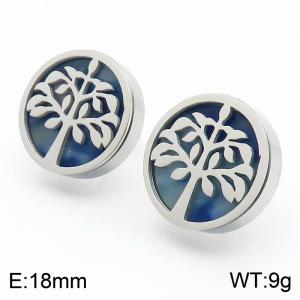 Stainless Steel Earring - KE58251-K