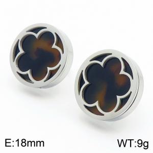Stainless Steel Earring - KE59332-K