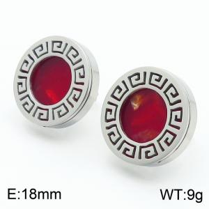 Stainless Steel Earring - KE59334-K