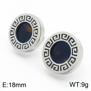 Stainless Steel Earring - KE59335-K