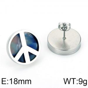 Stainless Steel Earring - KE59359-K