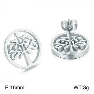 Stainless Steel Earring - KE63243-K