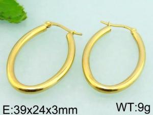 SS Gold-Plating Earring - KE64168-LO