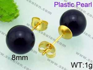 Plastic Earrings - KE64542-Z