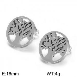 Stainless Steel Earring - KE64894-K