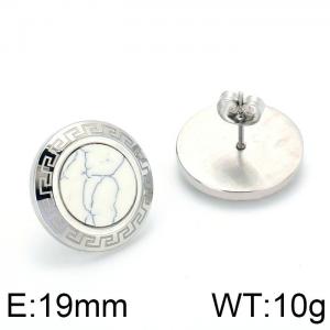 Stainless Steel Earring - KE68053-K