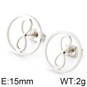 Stainless Steel Earring - KE74812-K