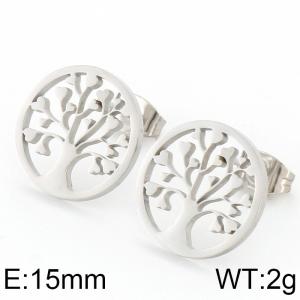 Stainless Steel Earring - KE75216-K