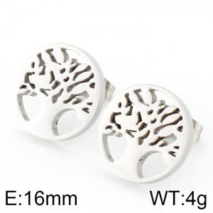 Stainless Steel Earring - KE75220-K