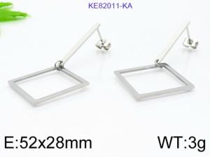 Stainless Steel Earring - KE82011-KA