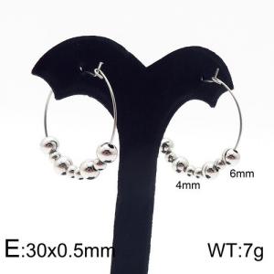 Stainless Steel Earring - KE87123-Z
