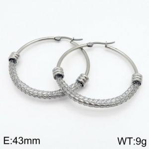 Stainless Steel Earring - KE88263-LO