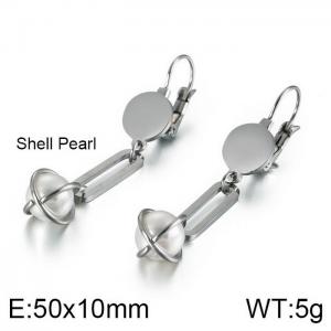 Stainless Steel Earring - KE88415-KFC