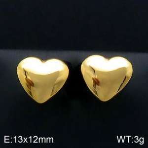 SS Gold-Plating Earring - KE92545-Z
