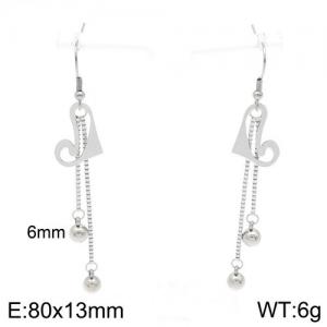 Stainless Steel Earring - KE94374-Z