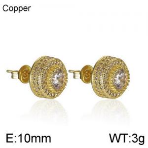 Copper Earring - KE96147-WGQK