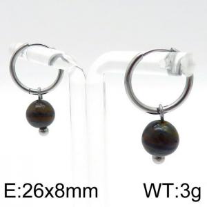 Stainless Steel Earring - KE96719-Z