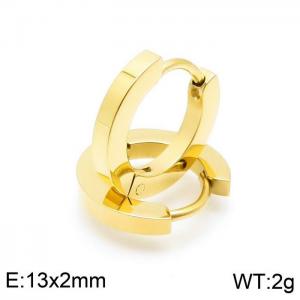 SS Gold-Plating Earring - KE98152-YX