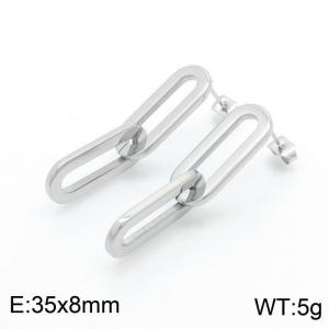 Stainless Steel Earring - KE99700-YX