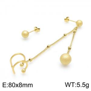 SS Gold-Plating Earring - KE99811-HM