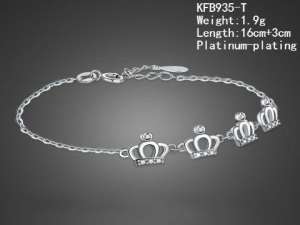 Sterling Silver Bracelet - KFB935-T