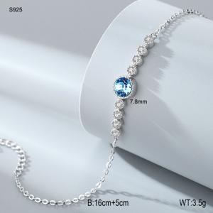Sterling Silver Bracelet - KFB969-WGBY