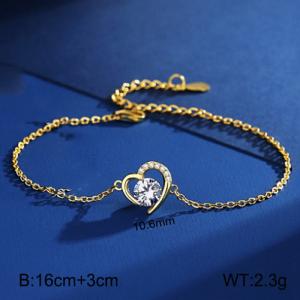 Sterling Silver Bracelet - KFB979-WGBY