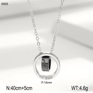 Sterling Silver Necklace - KFN1582-WGBY