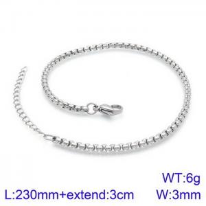 Fashion and personalized titanium steel fine bracelet bracelet - KJ2073-Z