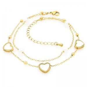 Gold-Plating Anklets - KJ4468-HM