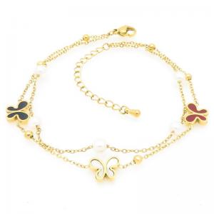 Gold-Plating Anklets - KJ4469-HM