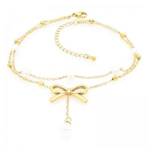 Gold-Plating Anklets - KJ4473-HM
