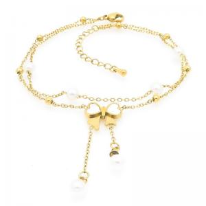 Gold-Plating Anklets - KJ4475-HM
