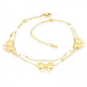 Gold-Plating Anklets - KJ4477-HM