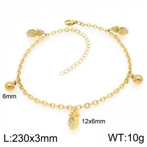 Gold-Plating Anklets - KJ4695-Z