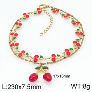 Gold-Plating Anklets - KJ4721-Z