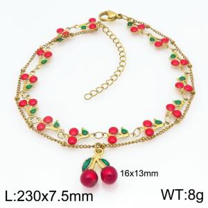 Gold-Plating Anklets - KJ4728-Z