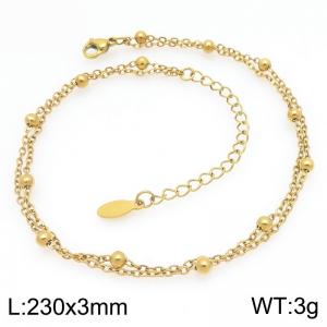Gold-Plating Anklets - KJ4732-Z
