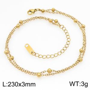 Gold-Plating Anklets - KJ4739-Z