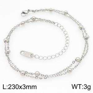 Stainless Steel Anklet - KJ4740-Z