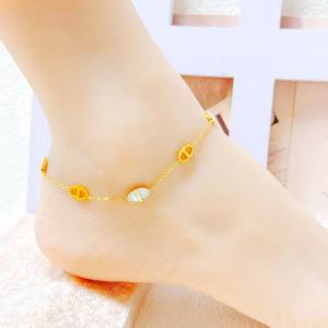 Gold-Plating Anklets - KJ4776-SXSJ