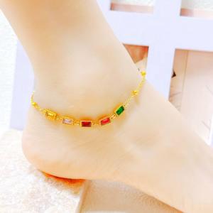 Gold-Plating Anklets - KJ4781-SXSJ