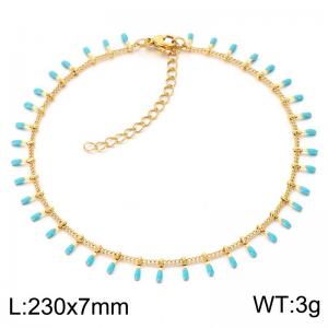 Gold-Plating Anklets - KJ4788-Z