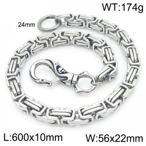 Stainless steel skull casting buckle 10mm emperor chain pants chain - KK079-Z
