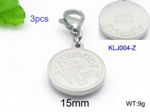 Stainless Steel Charms with Lobster - KLJ004-Z