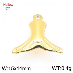 Stainless Steel Charms - KLJ10025-Z