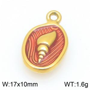 Stainless Steel Charms - KLJ10148-ZLA