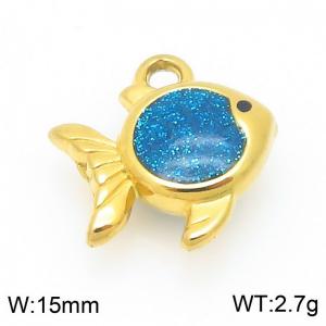 Stainless Steel Charms - KLJ10152-ZLA