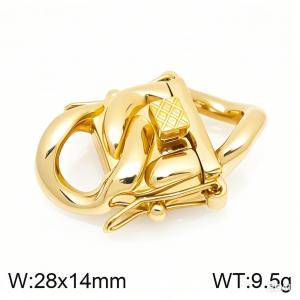 Stainless Steel Clasp DIY Accessories - KLJ10157-CALY